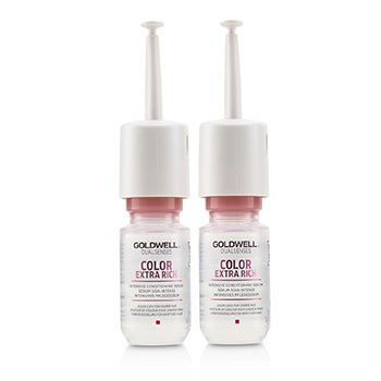 Goldwell Dual Senses Color Extra Rich Intensive Conditioning Serum (Color Lock For Coarse Hair) 12x18ml/0.6oz