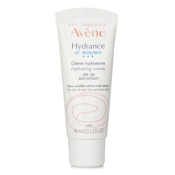 Hydrance UV RICH Hydrating Cream SPF 30 - For Dry to Very Dry Sensitive Skin (40ml/1.3oz) 