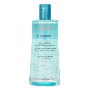 Cleanance Micellar Water (For Face & Eyes) - For Oily, Blemish-Prone Skin (400ml/13.52oz) 