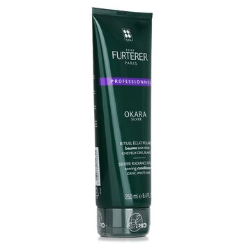 Rene Furterer - Okara Silver Silver Radiance Ritual Toning Conditioner - Gray, White Hair (Salon Product) Image 1