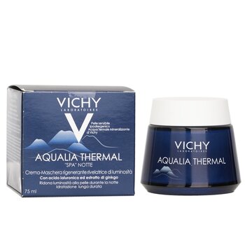 Vichy - Aqualia Thermal Night Spa Hydrating Gel-Cream Image 1