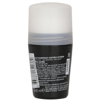 Vichy - Homme 72H* Extreme-Control Anti Perspirant Roll-On (For Sensitive Skin) Image 2