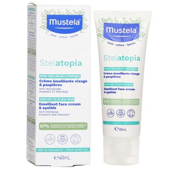 Mustela - Stelatopia Emollient Cream For Face (Anti Redness Action) Image 1