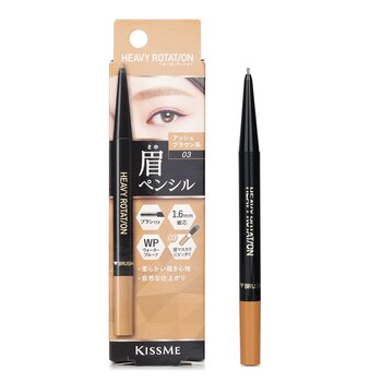 KISS ME - Heavy Rotation Eyebrow Pencil - # 03 Ash Brown Image 1