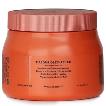Discipline Masque Oleo-Relax Control-in-Motion Masque (Voluminous and Unruly Hair) (500ml/16.9oz) 