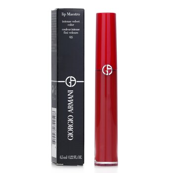 Giorgio Armani - Lip Maestro Intense Velvet Color (Liquid Lipstick) - # 415 (Red Wood) Image 1