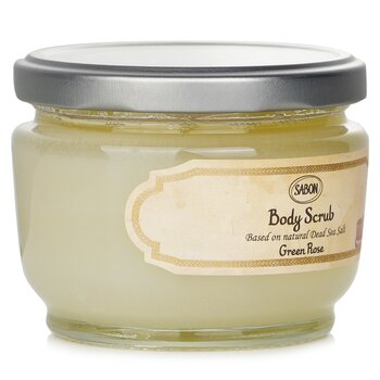 Sabon - Body Scrub - Green Rose Image 1