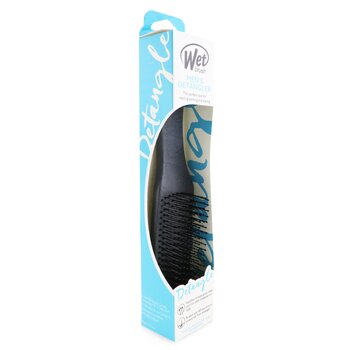 Wet Brush - Men's Detangler Leather - # Black Image 1