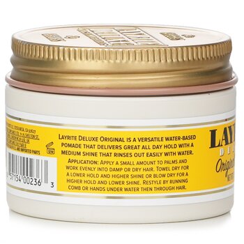 Layrite - Original Pomade (Medium Hold, Medium Shine, Water Soluble) Image 1