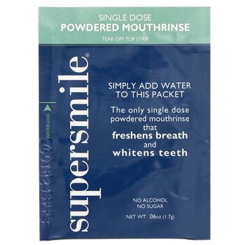 Supersmile - Single Dose Powdered Mouthrinse (No Alcohol/Sugar) Image 1