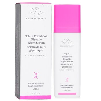 Drunk Elephant - T.L.C. Framboos Glycolic Night Serum Image 1