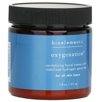 Bioelements - Oxygenation - Revitalizing Facial Treatment Creme (Salon Size) - For Very Dry, Dry, Combination, Oily Skin Types Image 1