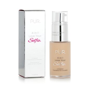 PUR (PurMinerals) - 4 in 1 Love Your Selfie Longwear Foundation & Concealer - #LG4 Vanilla (Fair Skin With Golden Undertones) Image 1