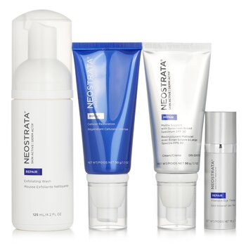 Neostrata - Skin Active Repair Kit: Exfoliating Wash + Matrix Support SPF30 + Cellular Restoration + Intensive Eye Therapy Image 1