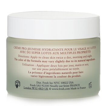 Fresh - Lotus Youth Preserve Moisturizer Image 2