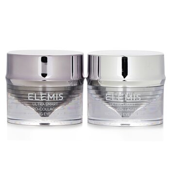 Elemis - Ultra Smart Pro-Collagen Day & Night Eye Treatment Duo (1x Morning Eye Balm, 1x Evening Eye Cream, 1x Eye Tool) Image 2