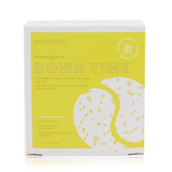 Moodpatch - Down Time Calming Tea-Infused Aromatherapy Eye Gels (Calendula+Lavender+Evening Primrose) (5pairs) 