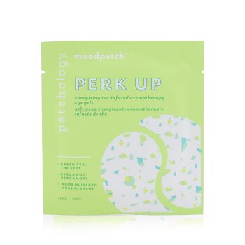 Patchology - Moodpatch - Perk Up Energizing Tea-Infused Aromatherapy Eye Gels (Green Tea+Bergamot+White Mulberry) Image 1