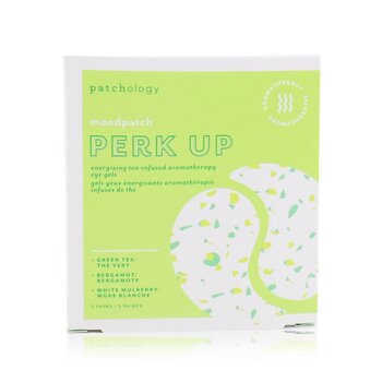 Moodpatch - Perk Up Energizing Tea-Infused Aromatherapy Eye Gels (Green Tea+Bergamot+White Mulberry) (5pairs) 