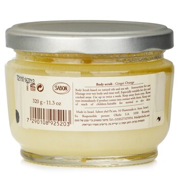 Sabon - Body Scrub - Ginger Orange Image 2