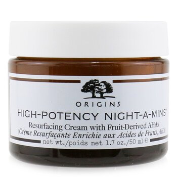 Origins High-Potency Night-A-Mins Resurfacing Cream With Fruit-Derived AHAs 50ml/1.7oz