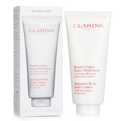 Clarins תחליב גוף עשיר בלחות עם חמאת שיאה (לעור יבש)  200ml/7oz