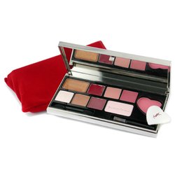 Palet Makeup ( 3x Pewarna Bibir+ LipGloss+ 3x Pewarna Mata+ Highlighter+ Perona+ 2x Aplikator )