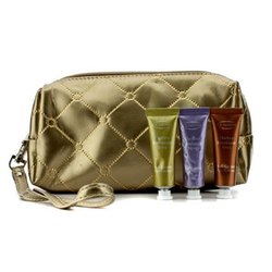 03 Sage, #05 Lilac, #08 Burnt Orange (With Golden Cosmetic Pouch)