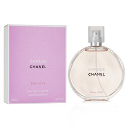 Chanel Chance Eau Vive Eau De Toilette Spray 100ml/3.4oz 