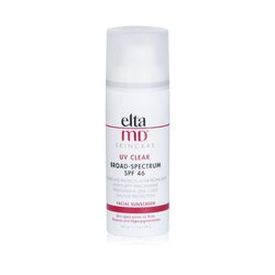 EltaMD UV Clear Facial Sunscreen SPF 46 - Untuk Kulit Gampang Berjerawat, Kemerahan & Hiperpigmentasi - Tabir Surya Wajah  48g/1.7oz