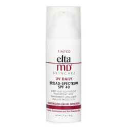 EltaMD UV Daily Moisturizing Facial Sunscreen SPF 40 - Untuk Kulit Normal, Kombinasi & Setelah-Prosedur - Tabir Surya Berwarna  48g/1.7oz