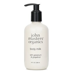 John Masters Organics - Body Milk With Geranium & Grapefruit 236ml/8oz Body Care | Free Worldwide Shipping | ESEN