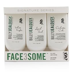 Billy Jealousy 臉部清潔組合Face3Some Kit: 潔面乳+去角質潔面乳+溫和日常潔面乳