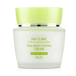 3W Clinic 蝸牛濕潤控油霜(強效抗皺)- 乾燥至中性膚質Snail Moist Control Cream (Intensive Anti-Wrinkle) - For Dry to Normal Skin Types