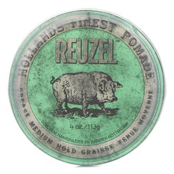 Reuzel 綠豬油性髮油 Green Pomade(油脂中等定型)