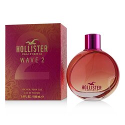  Hollister Wave 2, Eau de Parfum Spray, WoMen, 3.4 Ounce :  Beauty & Personal Care