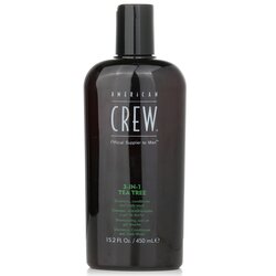 American Crew 美國隊員 男士三合一茶樹洗髮精,潤髮乳,沐浴乳Men 3-IN-1 Tea Tree Shampoo, Conditioner and Body Wash