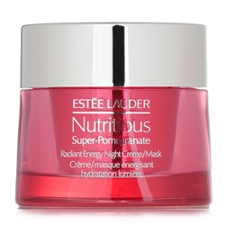 Estee Lauder - Nutritious Super-Pomegranate Radiant Energy Night Creme/ Mask (Unboxed) 50ml/1.7oz - Masks | Free Worldwide Shipping Strawberrynet USA