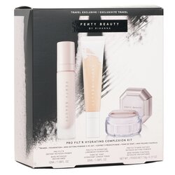 Fenty Beauty by Rihanna Pro Filt'R Hydrating Complexion Kit: Foundation  32ml + Primer 32ml + Instant Retouch Setting Powder 7.8g 3pcs