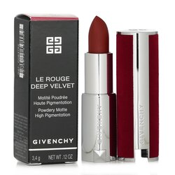Givenchy Le Rouge Deep Velvet Matte Lipstick in 27 Rouge Infuse