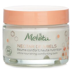 Melvita 梅維塔 蜂蜜花蜜超滋養舒適潤唇膏 - 在乾性和極乾性皮膚上測試