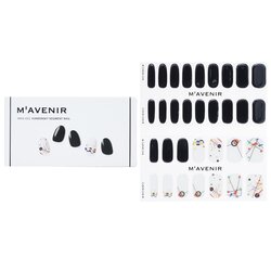 Mavenir Nail Sticker (Black) 32pcs