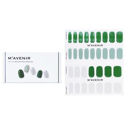 Mavenir Nail Sticker (Green) 32pcs