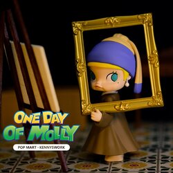 Popmart Molly Baby one days (Individual Blind Boxes)  6.5x6.5x10cm