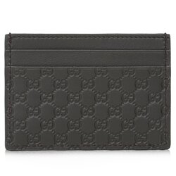 Gucci Microguccissima Card Holder Black 262837