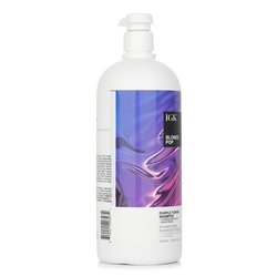 IGK Blonde Pop Purple Toning Shampoo 1000ml/33.8oz 1000ml