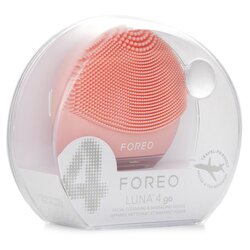 FOREO Luna 4 Go Facial Cleansing & Massaging Device, Peach Perfect