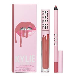 Kylie By Kylie Jenner Matte Lip Kit: Matte Liquid Lipstick 3ml + Lip Liner 1.1g 2pcs