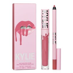 Kylie By Kylie Jenner Matte Lip Kit: Matte Liquid Lipstick 3ml + Lip Liner 1.1g 2pcs