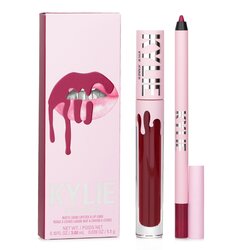 Kylie By Kylie Jenner Matte Lip Kit: Matte Liquid Lipstick 3ml + Lip Liner 1.1g 2pcs